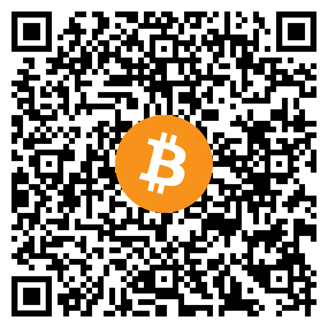 Código QR para donaciones Bitcoin